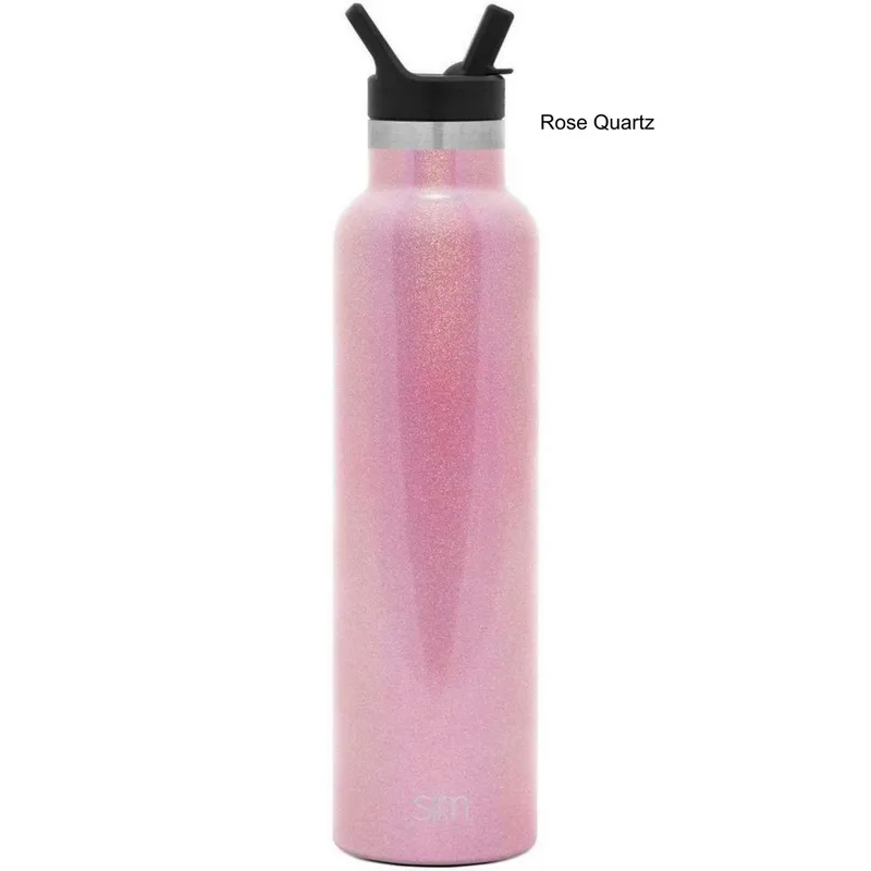 24 oz Simple Modern® Stainless Steel Insulated Ascent Water Bottle w/ Straw Lid view 5