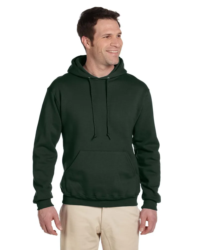 Jerzees Adult Super Sweats® NuBlend® Fleece Pullover Hooded Sweatshirt view 4