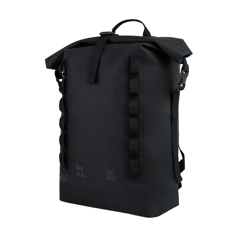 GOT BAG® ROLLTOP Jason Mamoa – GOTS Certified Ocean Plastic Backpack view 2