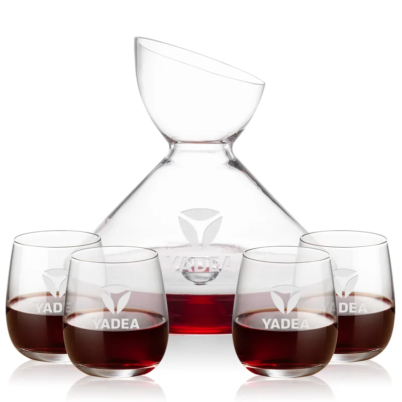 Carafe & 4 Stemless