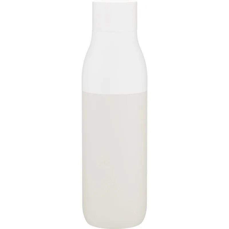 25 oz Larq Twist Top Water Bottle (Granite White) view 2