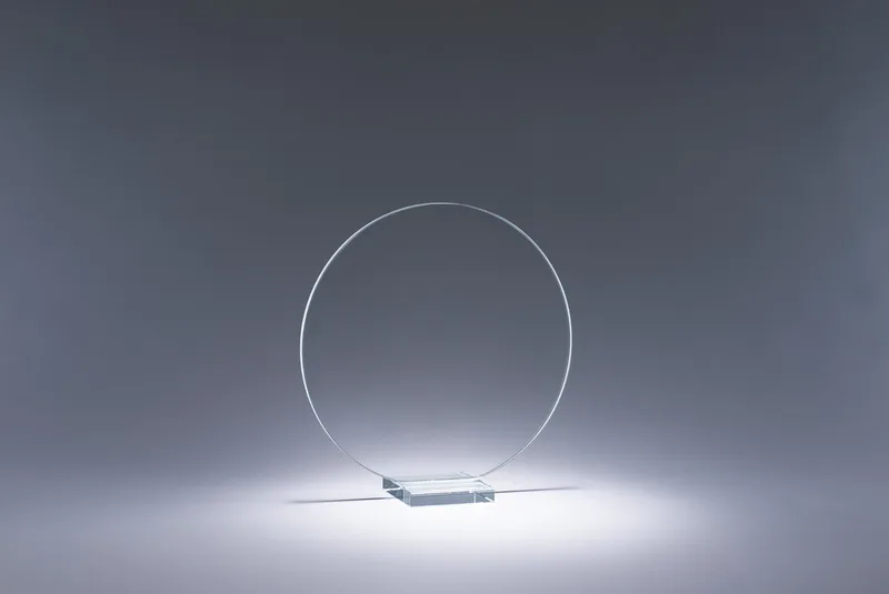 7.25" Serenity Crystal Award view 3