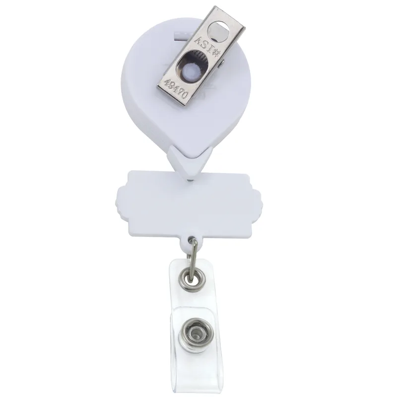 Smiley Hands Retractable Badge Reel view 4