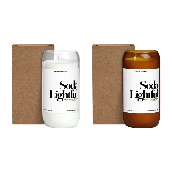Flicker 16 oz Soda Shape Candle view 2