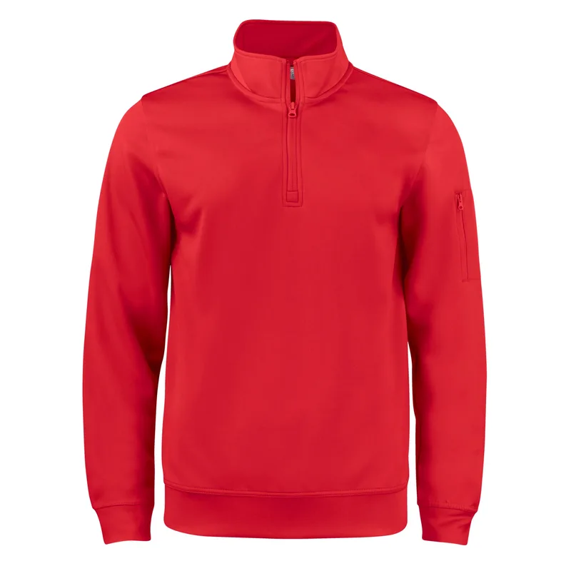 Clique Lift Eco Performance Half Zip Unisex Pullover view 6