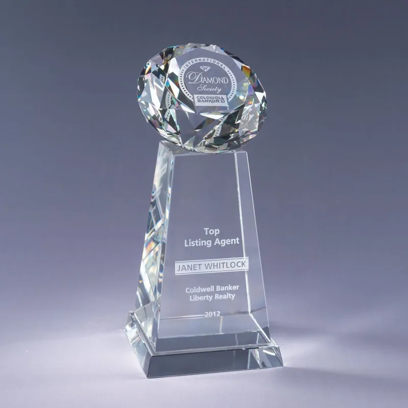 Diamond Spire Crystal Award
