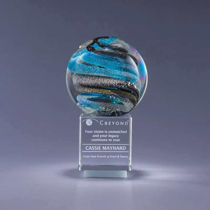 7.5" Helix Crystal Award
