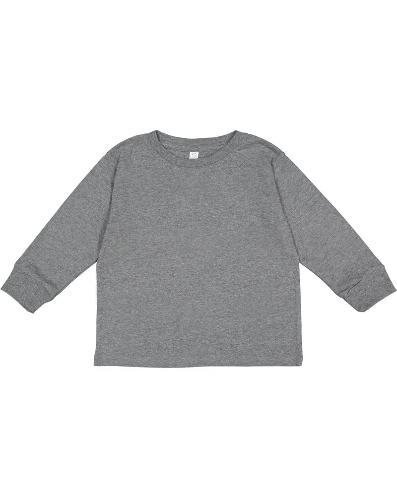Rabbit Skins Toddler Long-Sleeve Fine Jersey T-Shirt view 4
