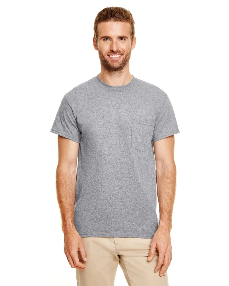 Gildan Adult Pocket T-Shirt view 4
