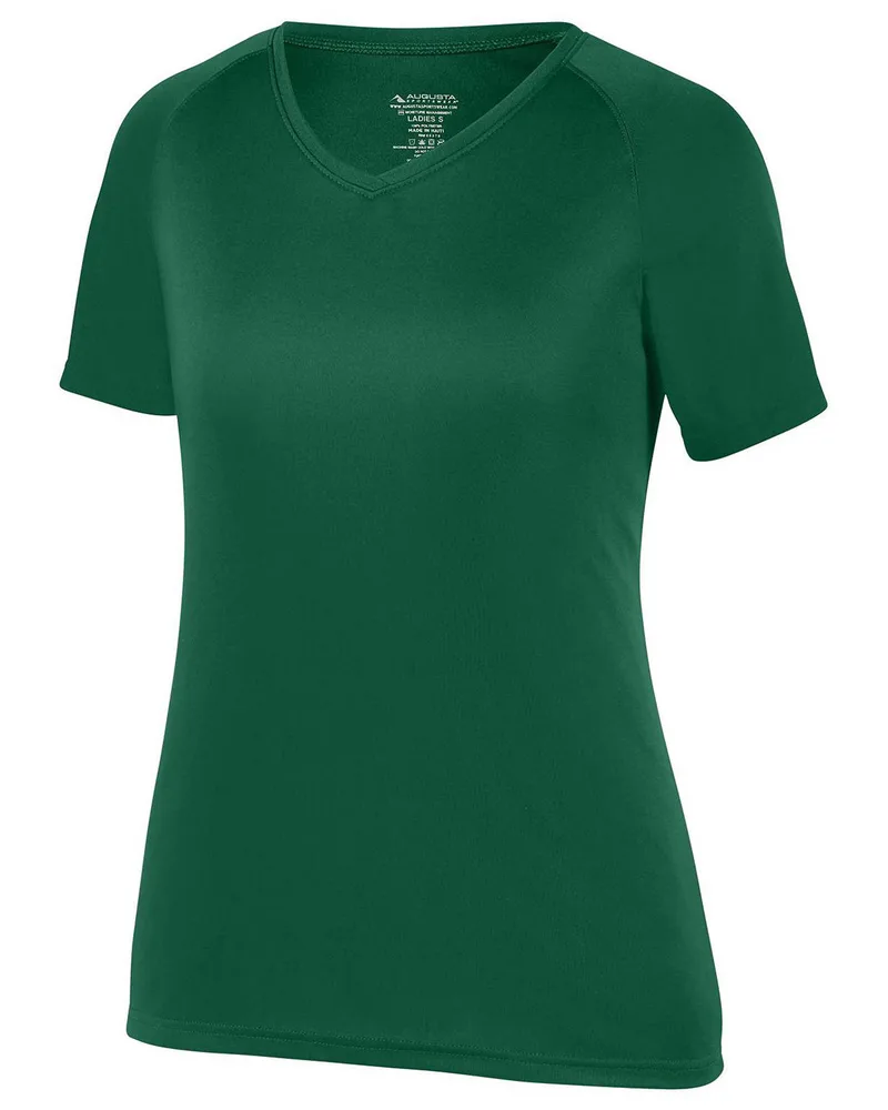 Augusta Girls' True Hue Technology™ Attain Wicking Training T-Shirt view 3
