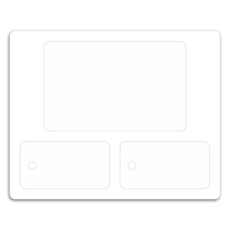 Plastic Wallet Card w/ 2 Key Tags view 2