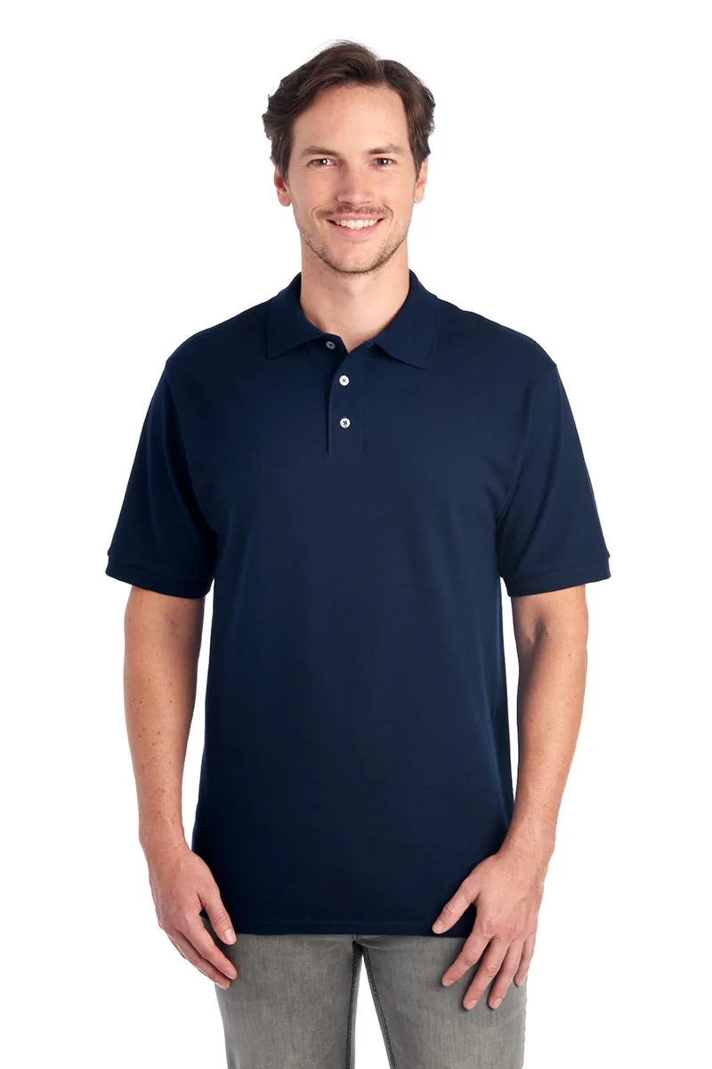 Jerzees® Unisex Premium Ring Spun Cotton Pique Sport Shirt view 4