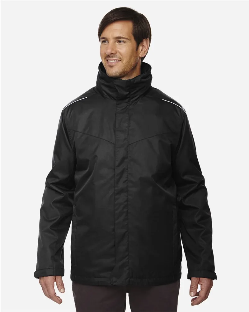 CORE365™ Men's Tall Region 3-in-1 Jacket w/Fleece Liner view 2