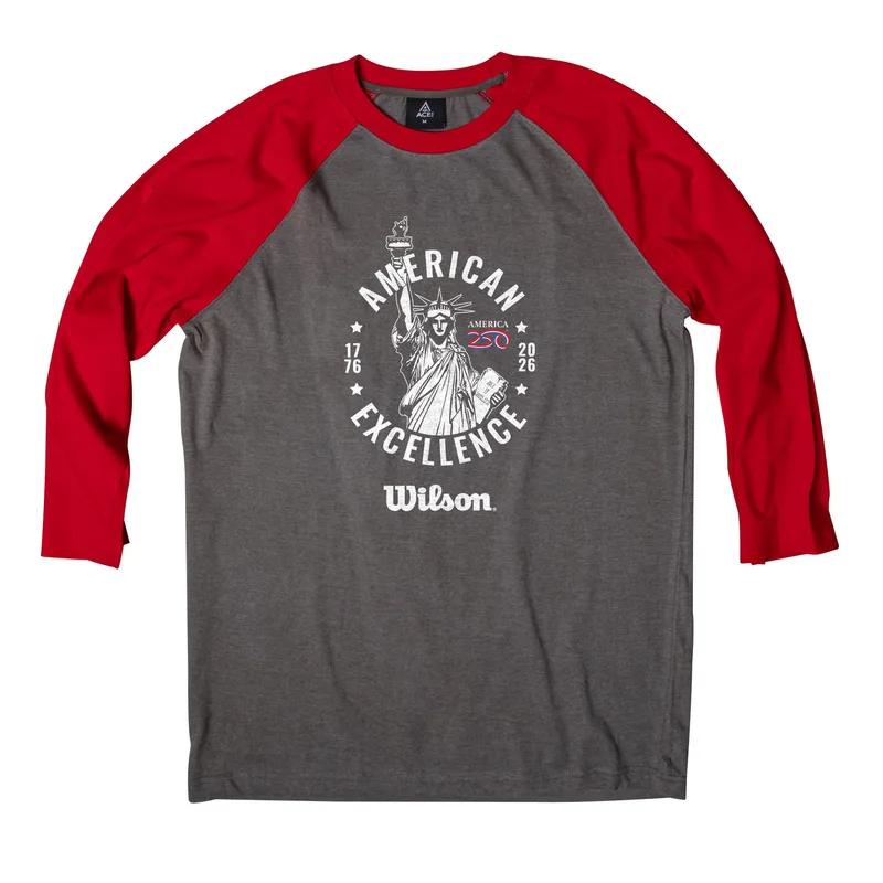 America 250 ACE Raglan 3/4 Sleeve Tee view 3