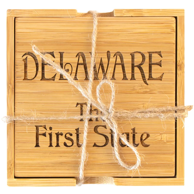 Delaware Puzzle Coaster Set view 3