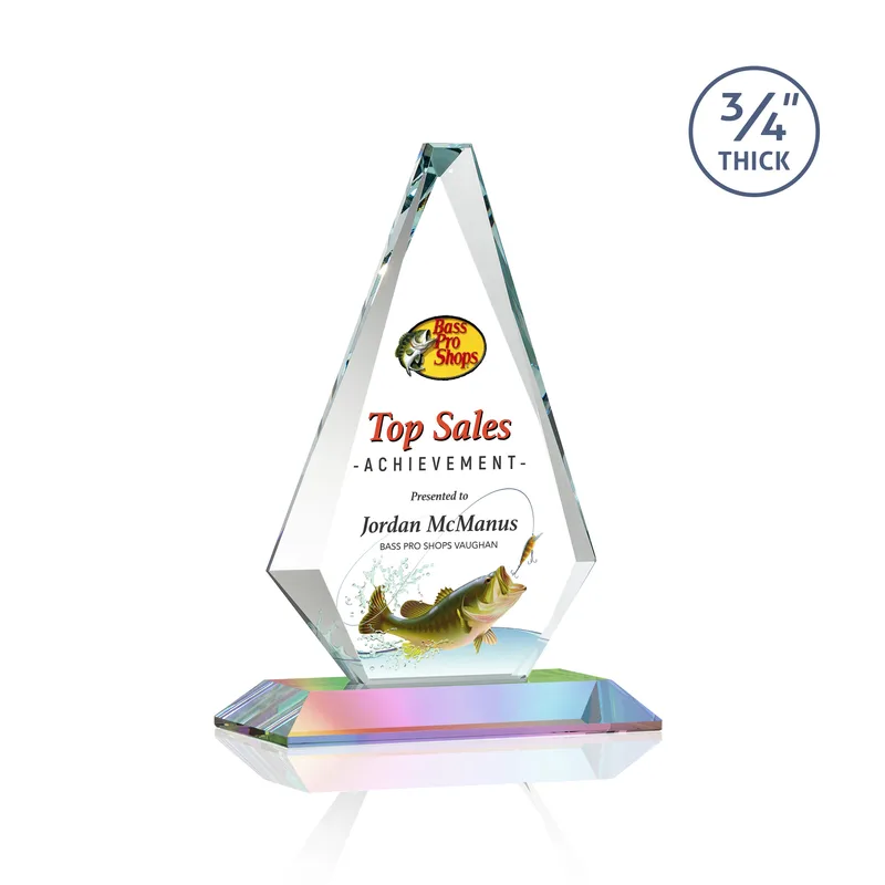 VividPrint™, Standard base, Prismatic, 6" x 8.75" x 3"