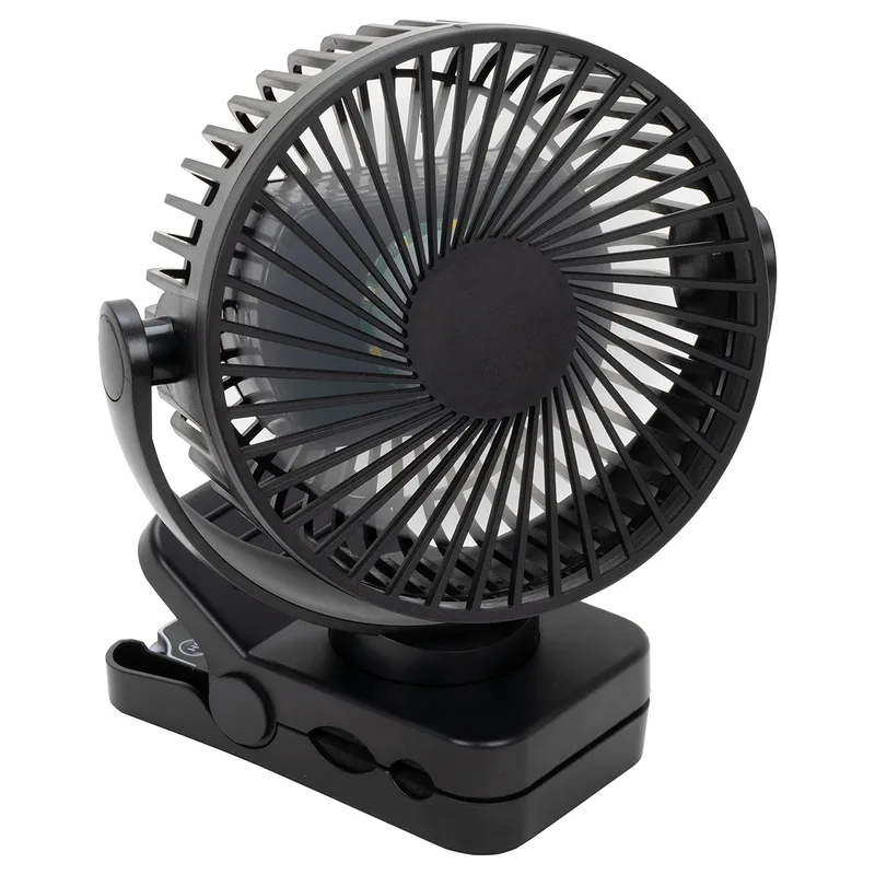 Zephyr Clip Fan with Power Bank, Light & Remote Control view 2
