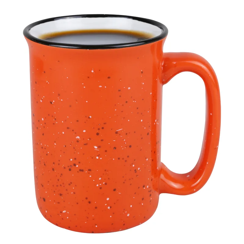 Orange/Black/White Blank Open View
