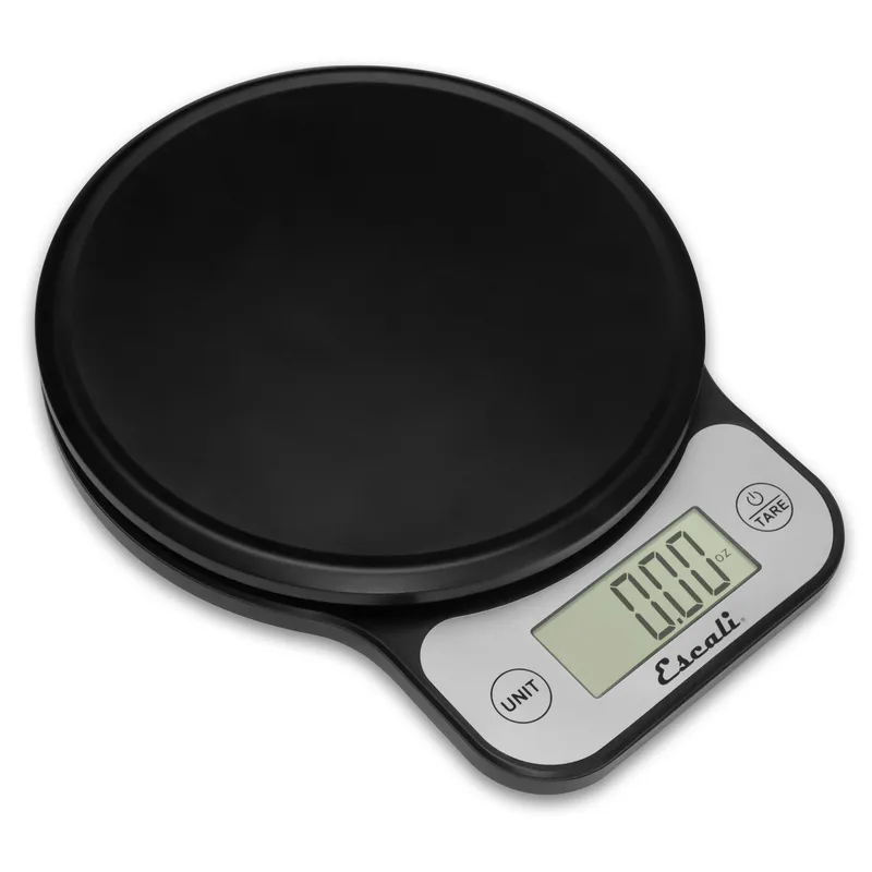 KitchenSupply Escali - Telero Digital Kitchen Scale, Black