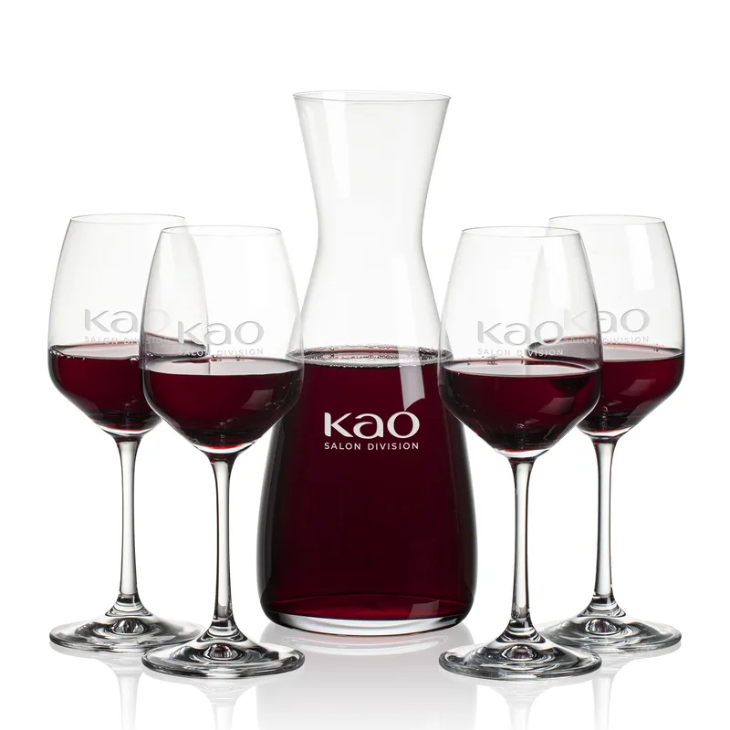 Carafe & 4 Wine