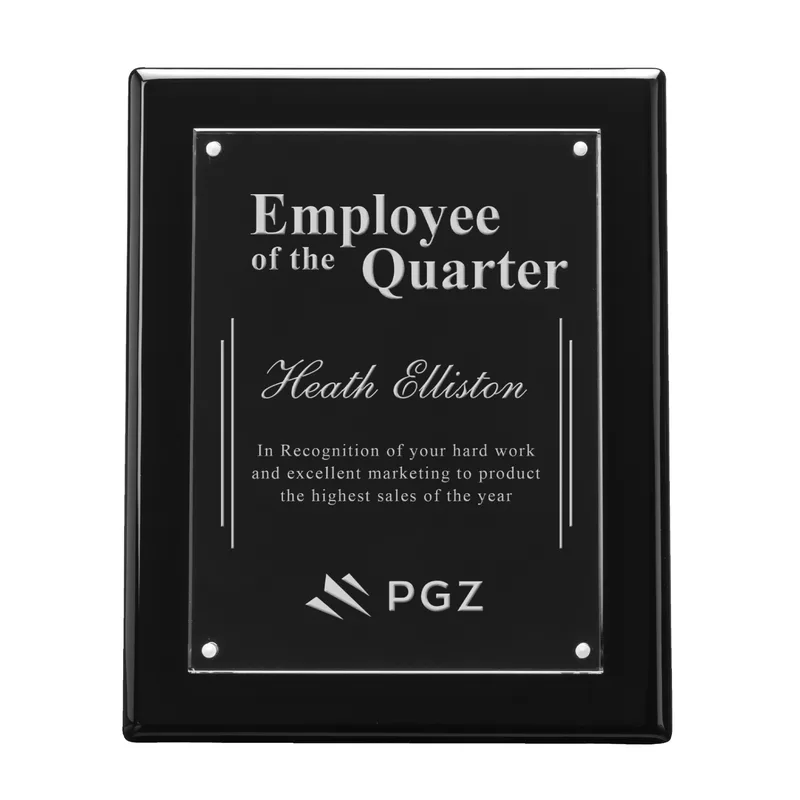 Laser Engraving, Black, 8" x 10"