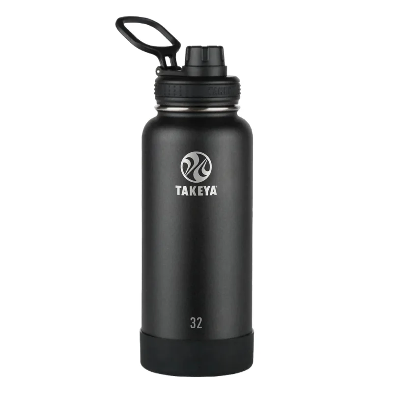 32 oz Takeya® Stainless Steel Insulated Active Water Bottle w/ Spout Lid view 6