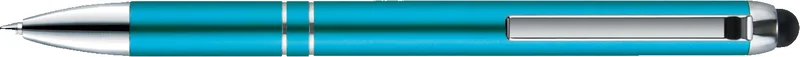 Teal Blue/Silver Blank Clip View