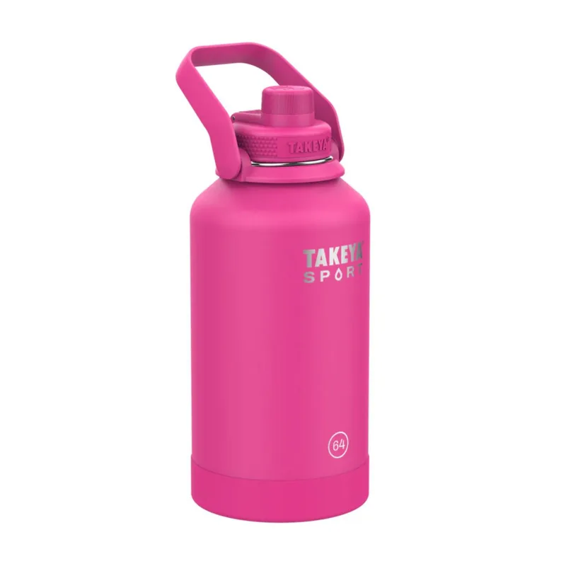 64 oz Takeya® Stainless Steel Insulated Sport Water Bottle w/ Spout Lid view 4