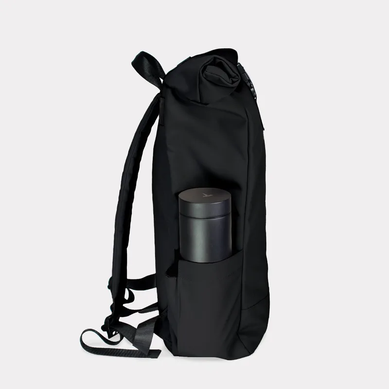 Side View Showing Bottle Pouch