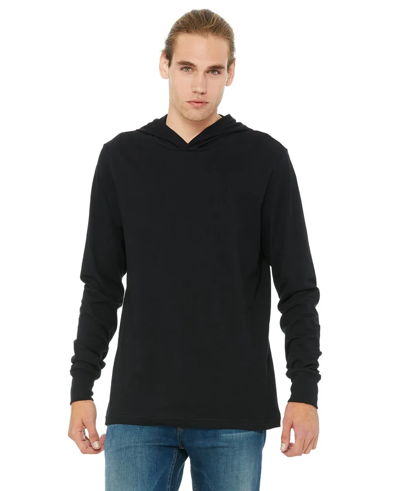 BELLA+CANVAS Unisex Jersey Long-Sleeve Hoodie