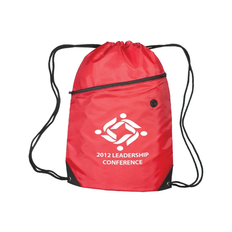 Zippered Sling Bag W/Grommet view 6