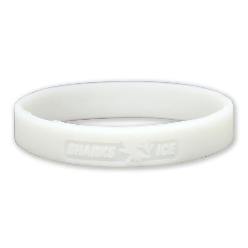 1/2'' Priority UV Reactive Debossed Awareness Bracelet view 2