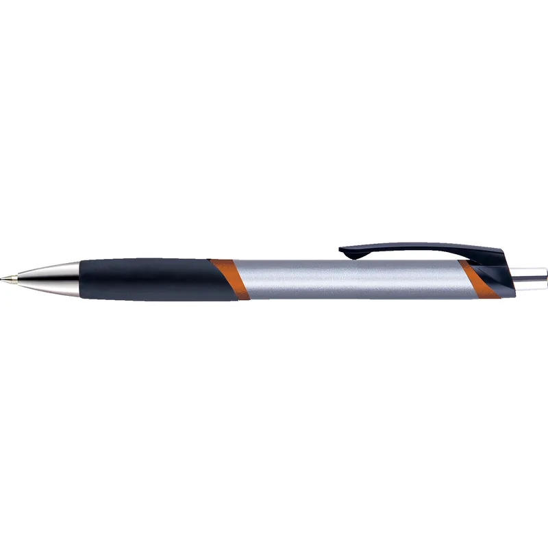 Silver/Black/Orange Blank Side View