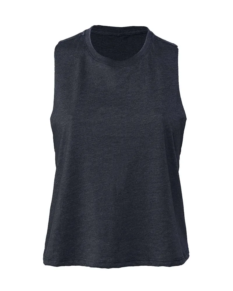 Bella+Canvas® Women's Racerback Cropped Tank Top view 4