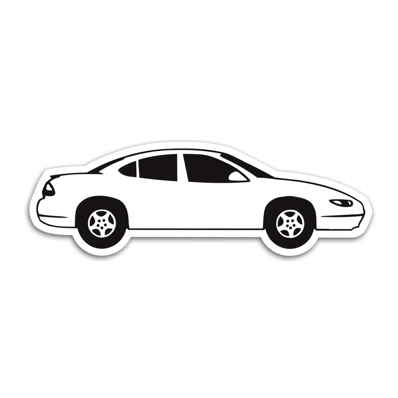 New Car 4-Door Magnet view 2