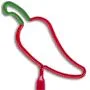 Jalapeno Pepper Multi-Color Inkbend Standard, Bent Pen view 2