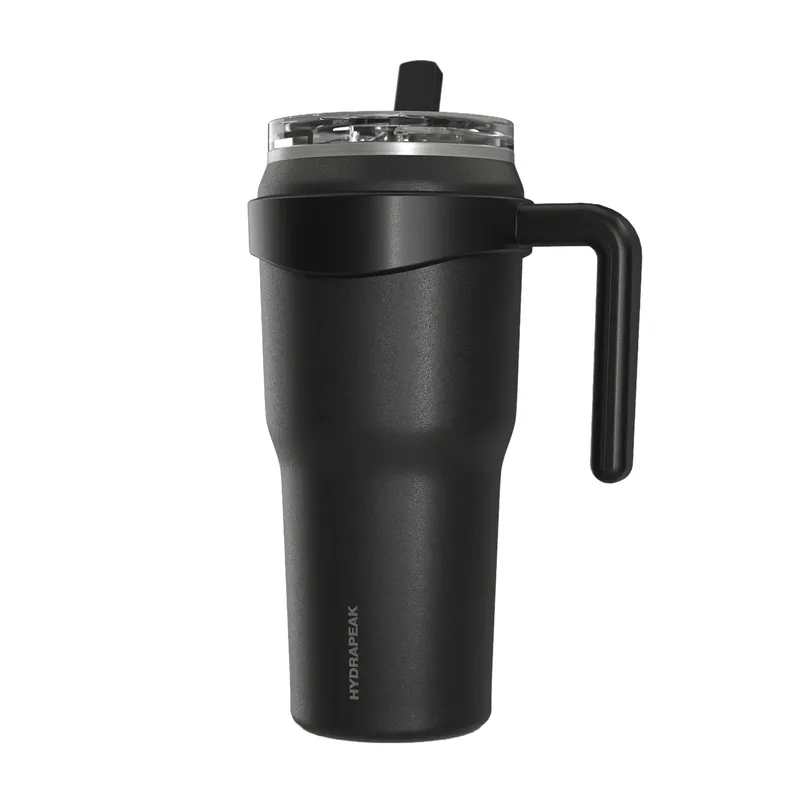 40 oz Hydrapeak® Stainless Steel Insulated Roadster Tumbler w/ Straw Lid view 6