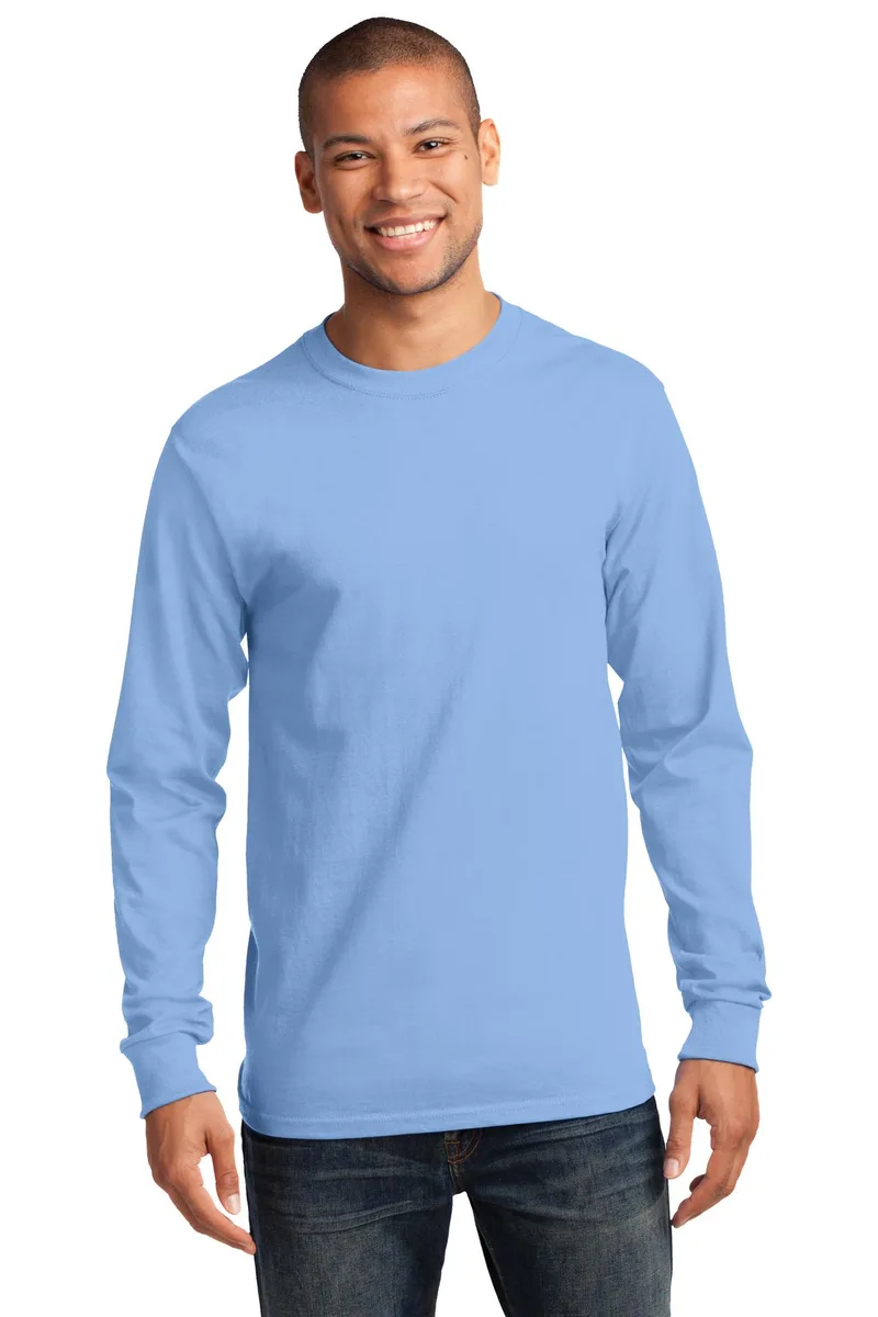 Port & Co™ Long Sleeve Essential Tee. view 5
