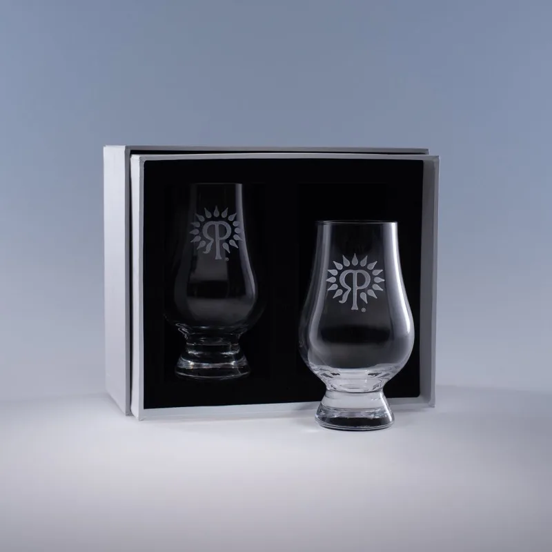 Glencairn Whiskey Glass with Deluxe Box Gift Set - Set of 2