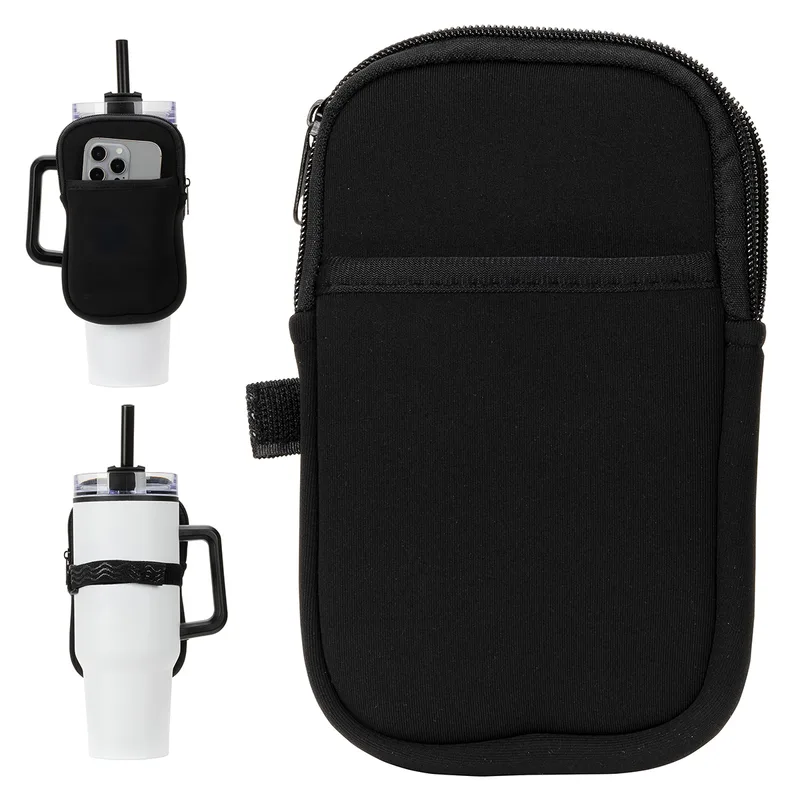 Cup Caddy Zippered Pouch for Large Mugs view 2
