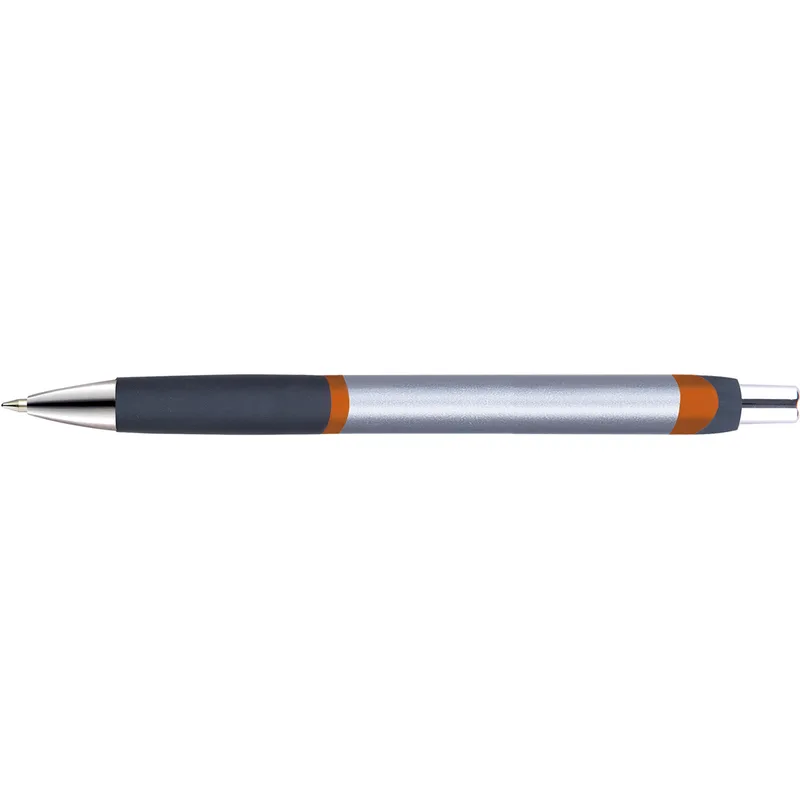 Silver/Black/Orange Blank Back View