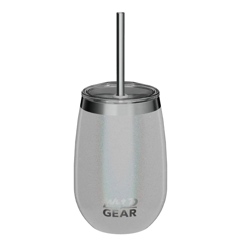 12 oz Wyld Gear® Stainless Steel Vacuum Insulated Wine Tumbler With lid view 7