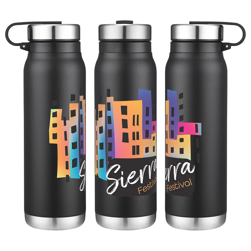 Turin 20 oz Vacuum Insulated Bottle with Twist Cap view 3