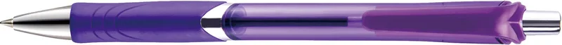 Translucent Purple/Silver Blank Clip View
