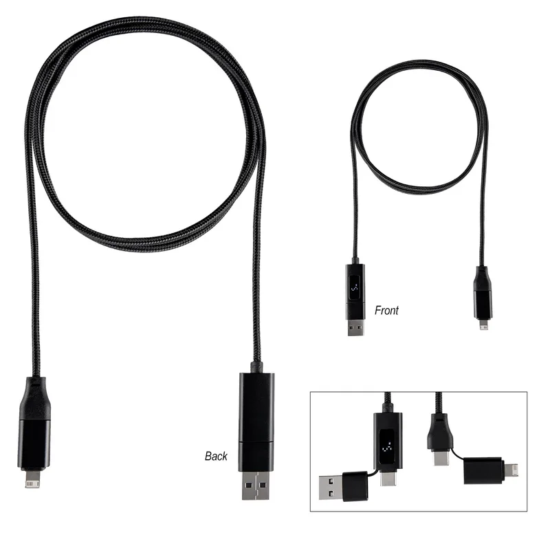 100w Dual Input Fast Charging Cable view 3