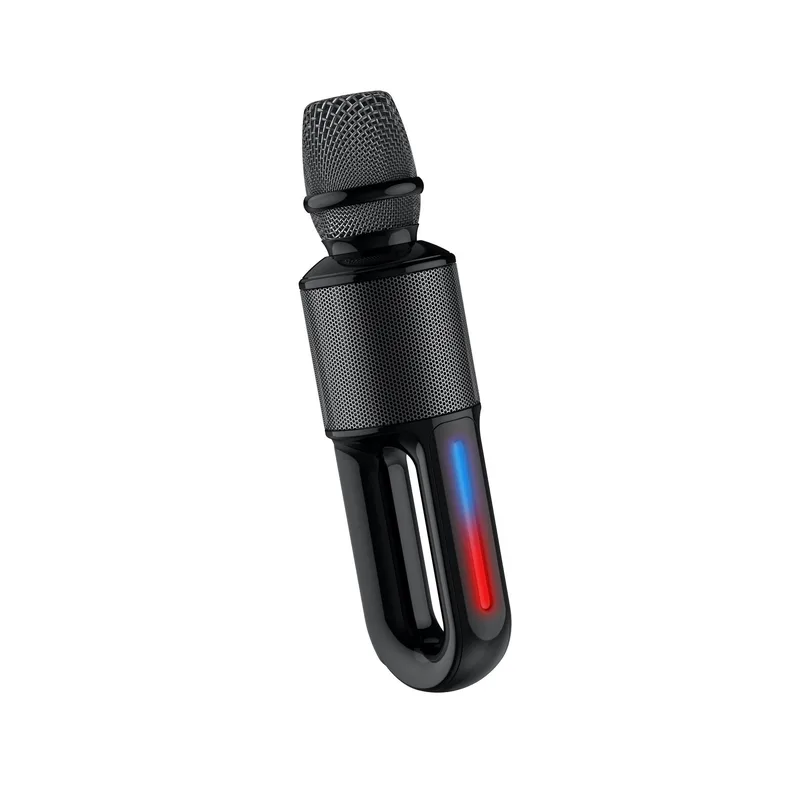 Singing Machine Move Wireless Microphone w/Lighting Effects & Bluetooth