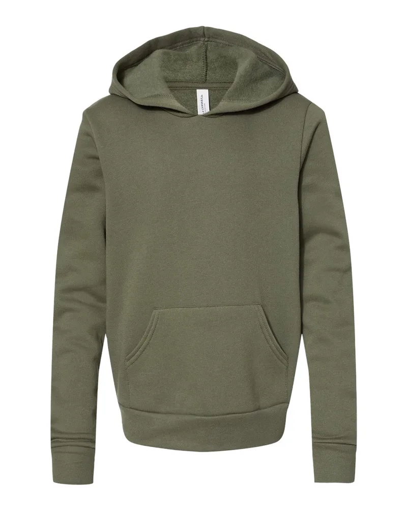 Bella + Canvas® Youth Sponge Fleece Hoodie view 5