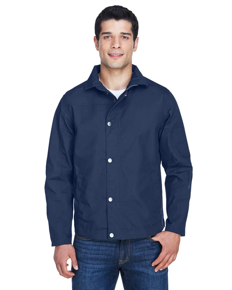 Harriton Men's Auxiliary Canvas Work Jacket view 3