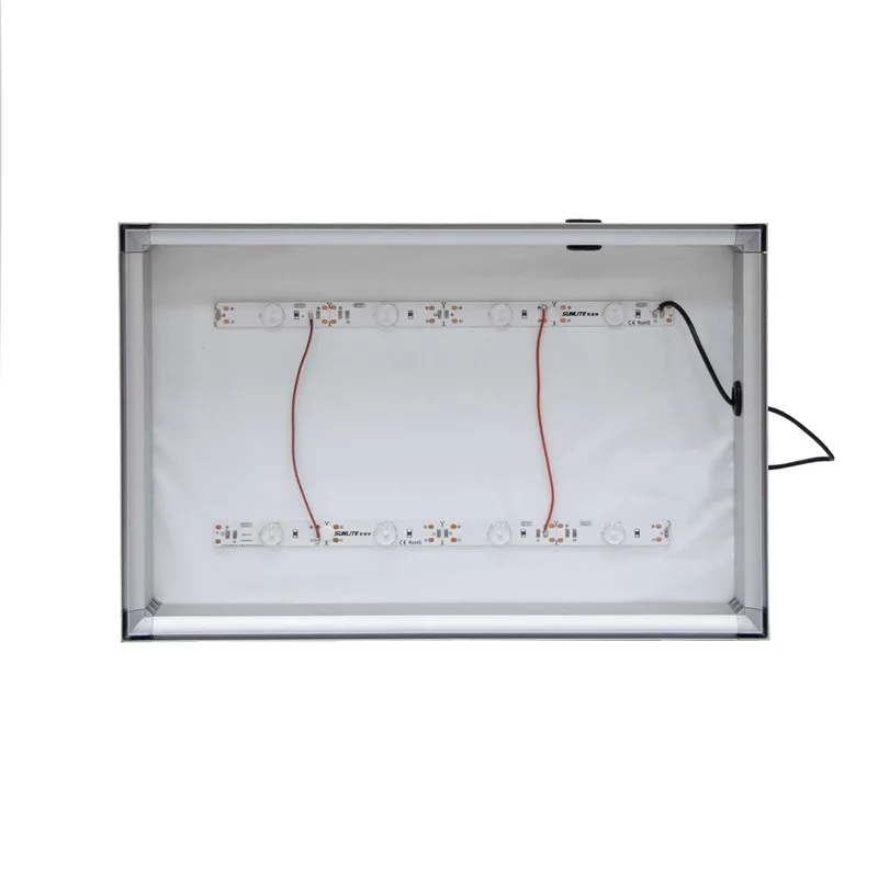 11" x 17" Standard SEG Glo Wall Mount Hardware view 3