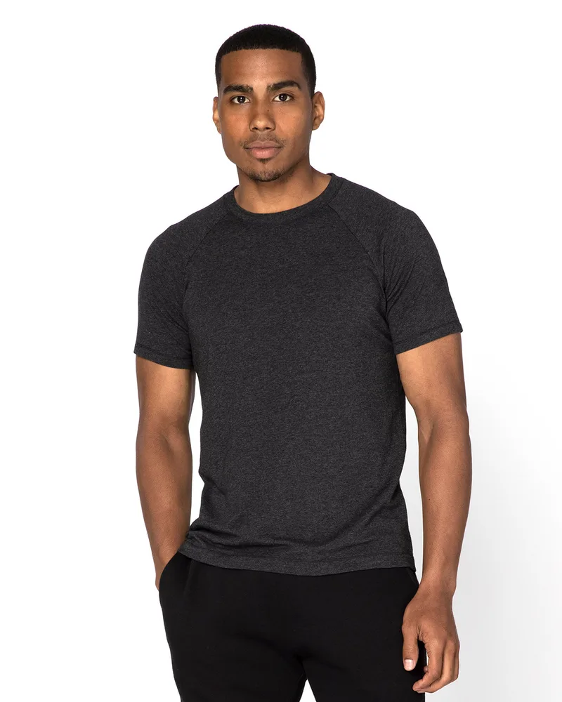 THREADFAST Unisex Impact Raglan T-Shirt view 3